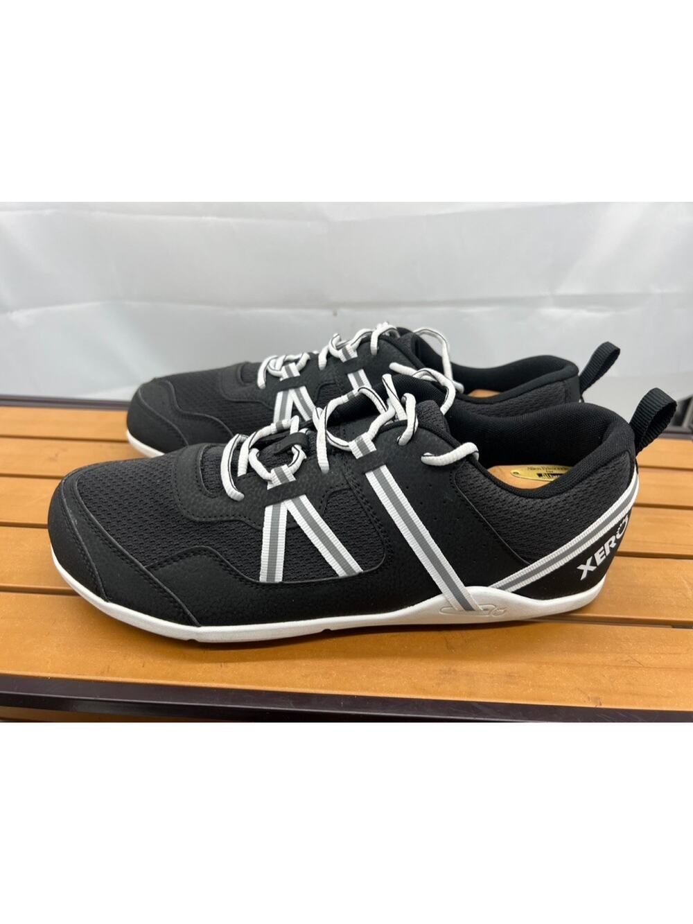 Xero Prio Zero Drop Barefoot Shoes Black Sneaker Athletic Running Size 12.5